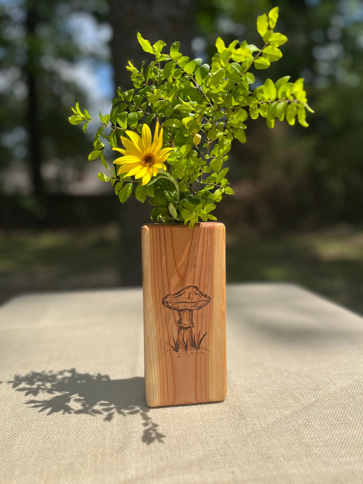 Cedar Flower Vases-Rectangle