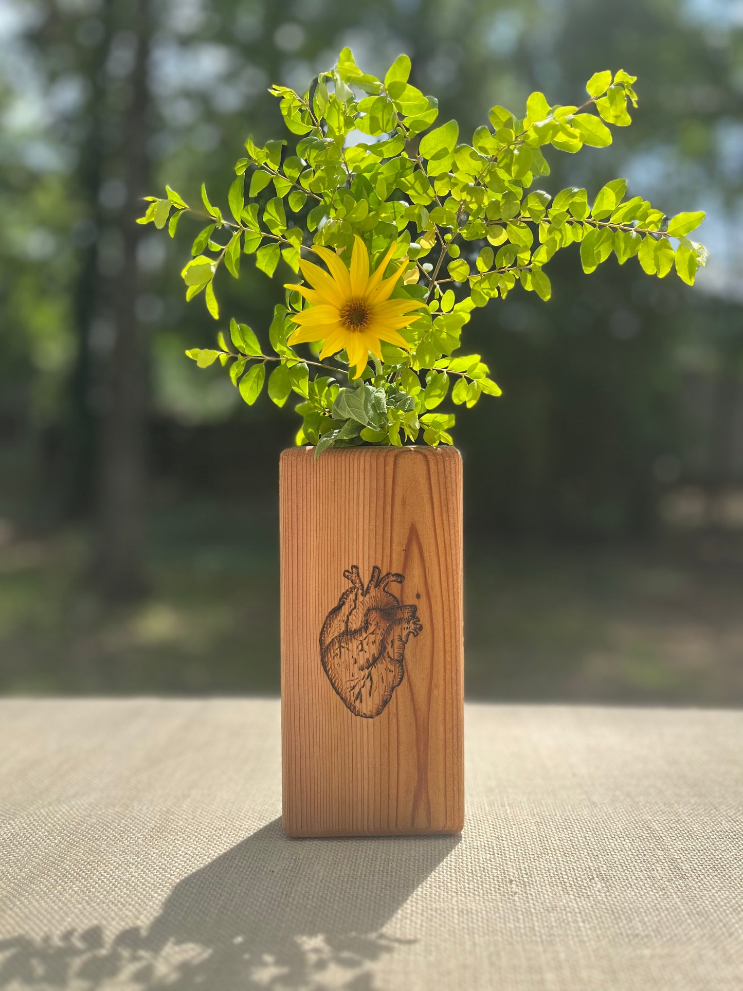 Cedar Flower Vases-Rectangle