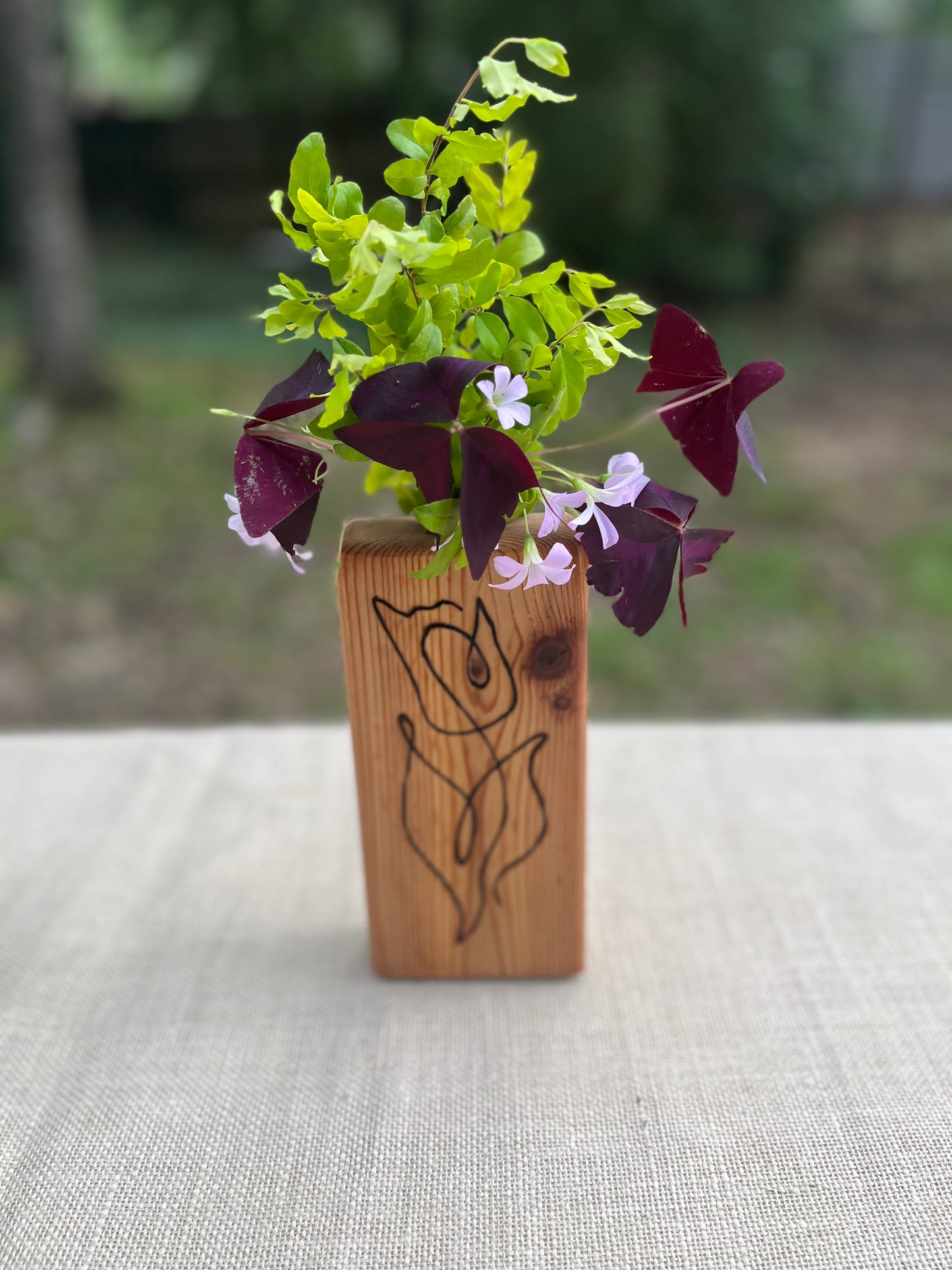 Cedar Flower Vases-Rectangle